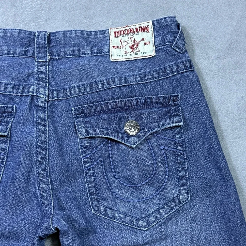 VINTAGE True Religion Jeans Mens 36x32 LIMITED EDITION Made In USA Stretch Denim